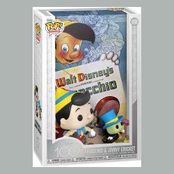Disney POP! Movie Poster & Figura Pinocchio 9 cm
