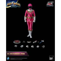 Power Rangers Zeo Figura FigZero 1/6 Ranger I Pink 30 cm TreeZero
