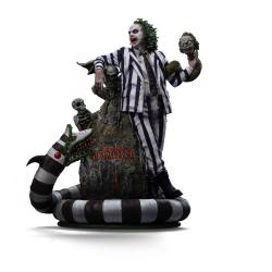 Beetlejuice Estatua 1/10 Art Scale Beetlejuice 19 cm  Iron Studios 