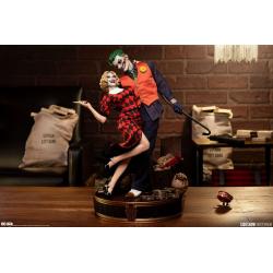 DC Comics Mythos Estatua 1/5 The Joker and Harley Quinn: Lawless Love 41 cm SIDESHOW