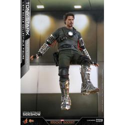  Tony Stark (Mech Test Version) Sixth Scale Figure by Hot Toys Iron Man - Movie Masterpiece Series