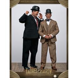 Laurel & Hardy Action Figure 2-Pack 1/6 Classic Suits Limited Edition 30-33 cm