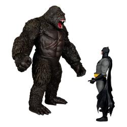 DC Justice League Monsterverse DC Multiverse Pack de 2 Figuras Batman & Kong 29 cm MCFARLANE TOYS