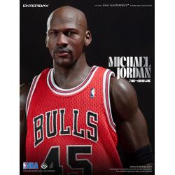 NBA Collection Figura Real Masterpiece 1/6 Michael Jordan I\'m Back Edition Limited 30 cm ENTERBAY