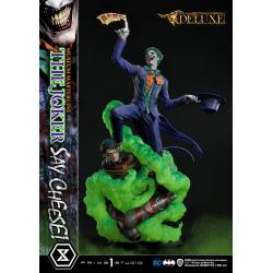 DC Comics Estatua 1/3 The Joker Say Cheese Deluxe Bonus Version 99 cm