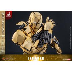 Iron Man Mark III (Gold Color Version) Figura Movie Masterpiece Diecast 1/6 Hot Toys Exclusive 33 cm HOT TOYS