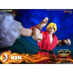 Street Fighter Figura 1/6 Ken Masters 30 cm  Iconiq Studios 