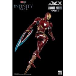 Infinity Saga Figura 1/12 DLX Iron Man Mark 50 17 cm THREEZERO