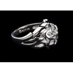 Lord of the Rings Nenya - The Ring of Galadriel (Sterling Silver) Size 9.75