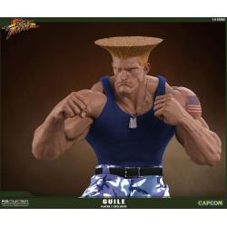 Street Fighter Estatua Mixed Media 1/4 Guile Player 2 Exclusive 44 cm