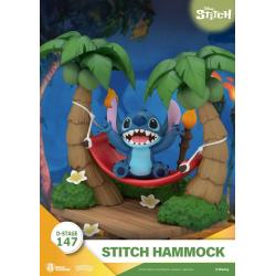 Lilo & Stitch Diorama PVC D-Stage Stitch Hammock 13 cm Beast Kingdom Toys