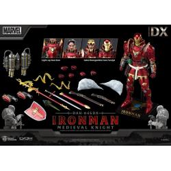 Marvel Figura Dynamic 8ction Heroes 1/9 Medieval Knight Iron Man Deluxe Version 20 cm