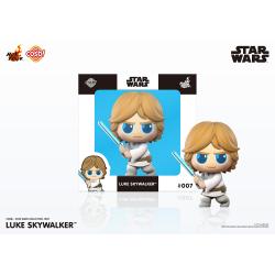 Star Wars Minifigura Cosbi Luke Skywalker Lightsaber 8 cm Hot Toys 