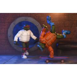 Tortugas Ninja (Cartoon) Figura Punk Leo and Punk Raph 2 Pack 18 cm NECA