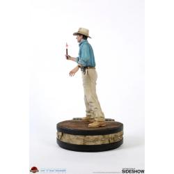 Jurassic Park: Alan Grant with Flare 1:4 Scale Statue