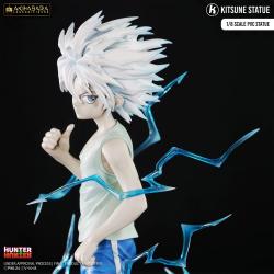  Hunter × Hunter Estatua PVC Akihabara Legend Figure 1/8 Kirua (God Speed Mode) 21 cm Kitsune Statue