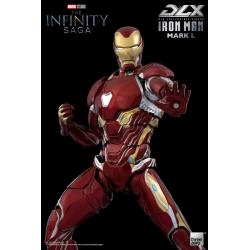 Infinity Saga Figura 1/12 DLX Iron Man Mark 50 17 cm THREEZERO