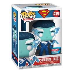 DC Comics POP! Vinyl Figura Superman (Blue) (NYCC/Fall Con.) 9 cm funko