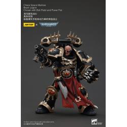 Warhammer 40k Actionfigur Chaos Space Marines Black Legion Chosen with Bolt Pistol and Power Fist 20 cm  Joy Toy (CN)