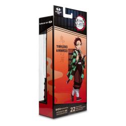 Demon Slayer: Kimetsu no Yaiba Figura Tanjiro Kamado (with Nezuko Box) (Season 3) 18 cm McFarlane Toys