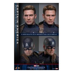 Capitán América: el Soldado de Invierno Figura Movie Masterpiece 1/6 Captain America (Stealth S.T.R.I.K.E. Suit) 2.0 31 cm Hot Toys