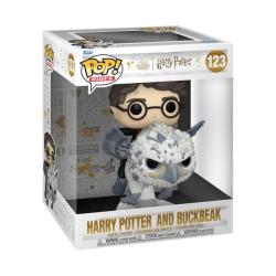Harry Potter y el prisionero de Azkaban POP! Rides Deluxe Vinyl Figura Harry & Buckbeak 13 cm funko