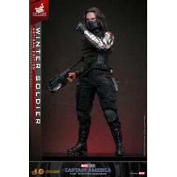 Hot Toys MMS790AE Captain America: The Winter Soldier Collectible Figurine 1/6 Winter Soldier (Artisan Edition) Exclusive 31cm