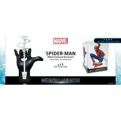 Marvel Heroic Hands Life-Size Statue #1B Spider-Man Black Suit 26 cm