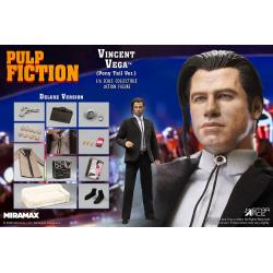 Pulp Fiction My Favourite Movie Action Figure 1/6 Vincent Vega 2.0 (Pony Tail) Deluxe Version 30 cm