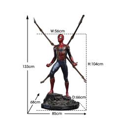 Iron SpiderMan 1/2 Estatua PREMIUM Edition Queen Studios