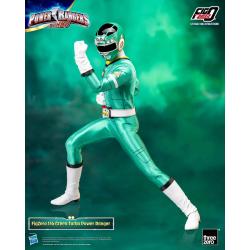 Power Rangers Turbo Figura FigZero 1/6 Green Turbo Power Ranger 30 cm  ThreeZero