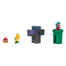 World of Nintendo Super Mario Diorama Set Underground Jakks Pacific