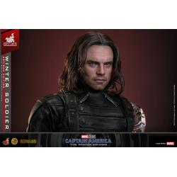 Hot Toys MMS790AE Captain America: The Winter Soldier Collectible Figurine 1/6 Winter Soldier (Artisan Edition) Exclusive 31cm