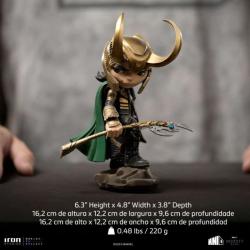 Los Vengadores Infinity Saga Minifigura Mini Co. PVC Loki 15 cm Iron Studios 