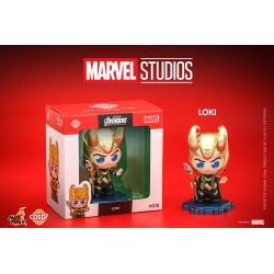 Vengadores: Endgame Minifigura Cosbi Loki 8 cm thor Hot Toys 