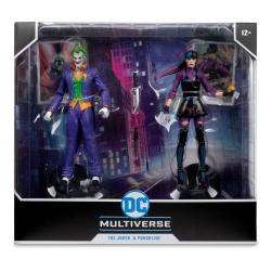 DC Multiverse Figuras Paquete de 2 The Joker & Punchline 18 cm McFarlane Toys