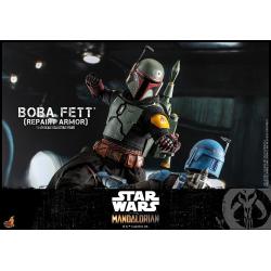 *** SUPER PRECIO *** Special Edition Star Wars: The Mandalorian Figura 1/6 Boba Fett Repaint Armor  30 cm HOT TOYS