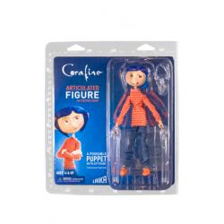 Coraline Articulated Figure Coraline in Striped Shirt and Jeans 18 cm