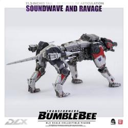Transformers Bumblebee Pack de 2 Figuras 1/6 DLX Soundwave & Ravage 28 cm