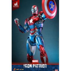 Marvel Figura Diecast Comic Masterpiece 1/6 Iron Patriot Hot Toys Exclusive 32 cm Hot Toys 