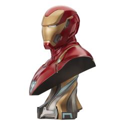 BUSTO LEGENDS IN 3D MARVEL LOS VENGADORES INFINITY WAR IRON MAN MK 50 DIAMOND SELECT