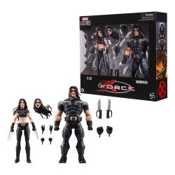 X-Force Marvel Legends Pack de 2 Figuras X-23 & Warpath 15 cm HASBRO