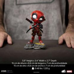 X-Men Minifigura Mini Co. PVC Deadpool 15 cm Iron Studios