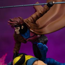 Marvel Estatua 1/10 Deluxe Art Scale X-Men 97 GAMBITO Y LOBEZNO 29 cm IRON STUDIOS