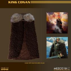 Conan el Bárbaro Figura 1/12 King Conan 17 cm MEZCO TOYS119