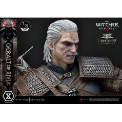 Witcher 3 Wild Hunt Estatua 1/3 Geralt von Riva Deluxe Version 88 cm