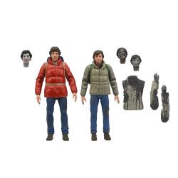 Un Hombre Lobo Aamericano en Londres 2 pack Figuras Jack and David 18 cm NECA