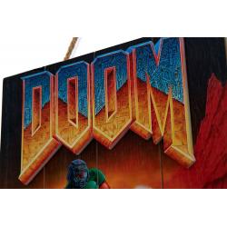 Doom Póster de madera WoodArts 3D Classic 30 x 40 cm