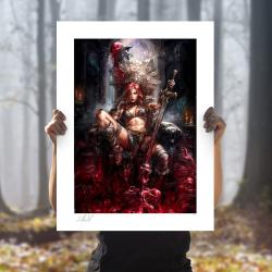 Dynamite Entertainment Litografia Red Sonja: Long Live the Queen 46 x 61 cm - sin marco SIDESHOW