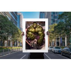 Marvel Litografia The Incredible Hulk 46 x 61 cm 